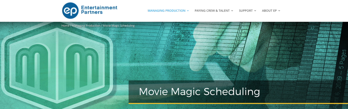 Movie Magic Scheduling