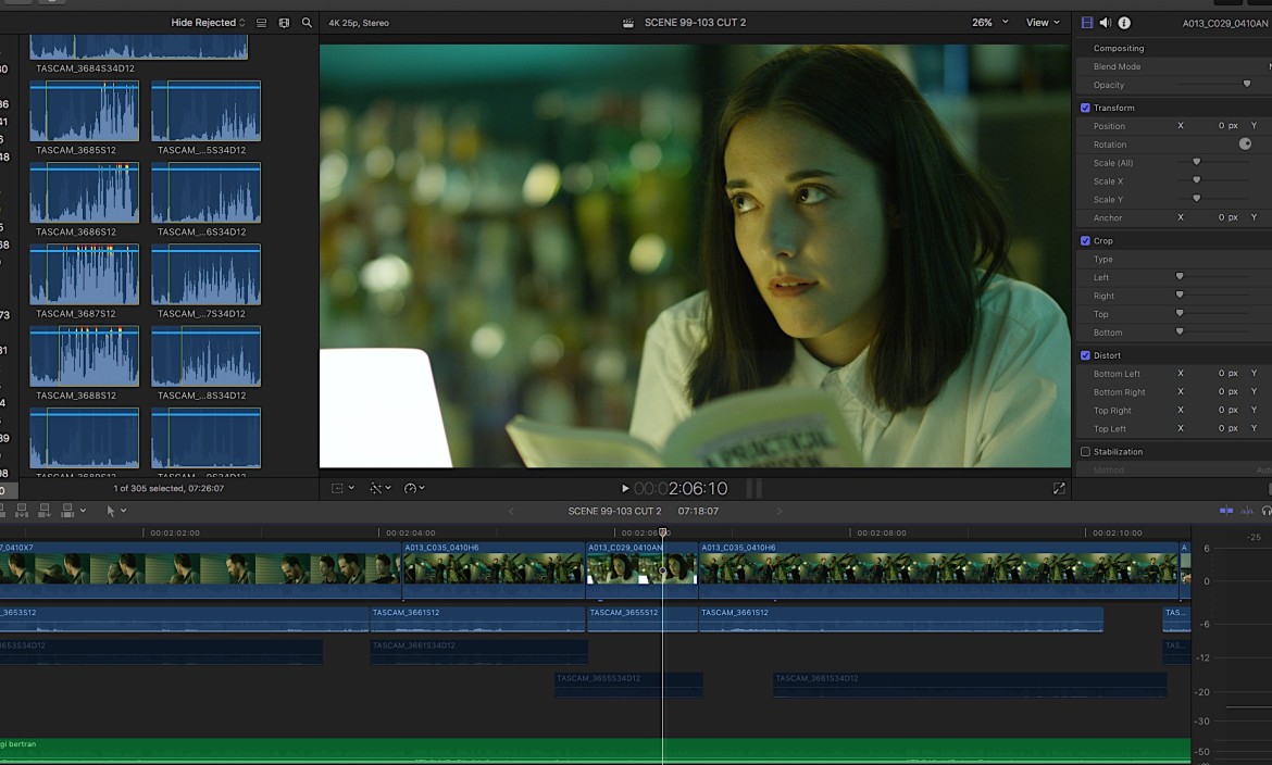 editing postproduction